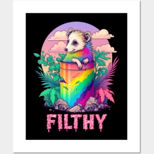 Filthy --- Possum Lover Design Posters and Art